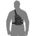 Тактична сумка-слінг з кобурою Camotec Gunner Sling, чорна