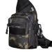 Тактична сумка-слінг з кобурою Camotec Gunner Sling, мультикам Black