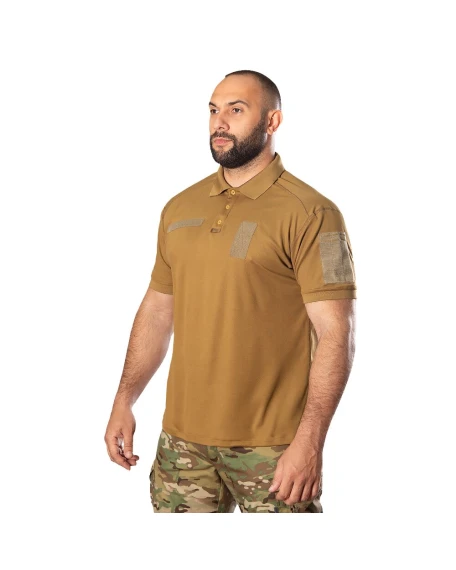 Тактичне поло Camotec Army ID 2.0 CoolPass Pique LT, койот