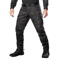 Тактичні штани Camotec Герць 2.0 Twill, мультикам Black