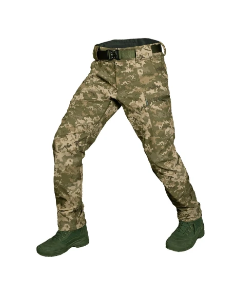 Тактичні штани Camotec SoftShell Vent, піксель ММ-14