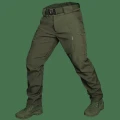 Тактичні штани Camotec SoftShell Vent з вентиляцією, олива
