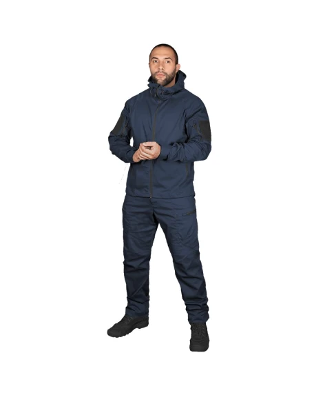Тактичний костюм Camotec Stalker 3.0 Canvas, темно-синій