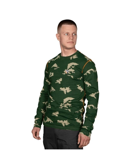 Тактичний лонгслів Camotec Bavovna 2.0, Birch