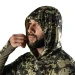 Тактичний лонгслів з каптуром Camotec Chiton Air Hood, Pixel Green