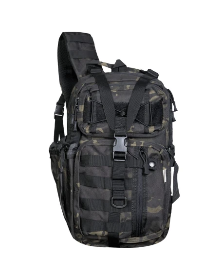 Тактичний рюкзак через плече Camotec TCB 20 л, мультикам Black