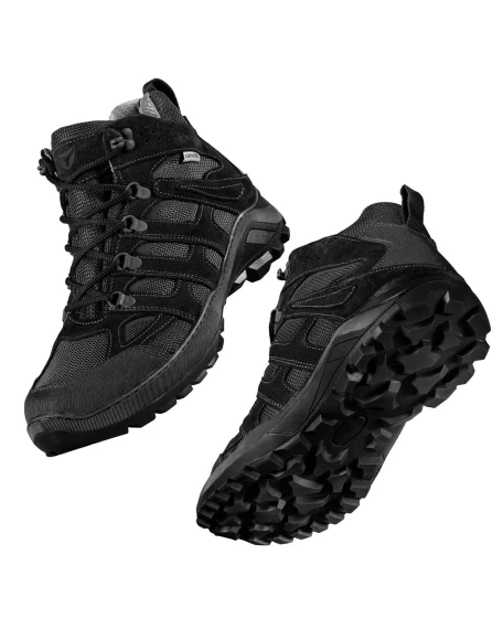 Утеплені тактичні черевики Camotec Scout MID 2.0, чорні