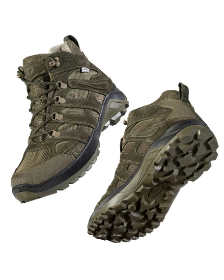 Утеплені тактичні черевики Camotec Scout MID 2.0, олива