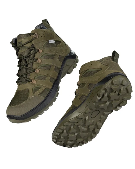 Утеплені тактичні черевики Camotec Scout MID, олива