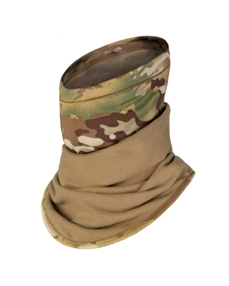 Утеплений баф Camotec WarmFlex 2.0 Fleece SJ, мультикам/пісочний (tan)