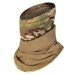 Утеплений баф Camotec WarmFlex 2.0 Fleece SJ, мультикам/пісочний (tan)