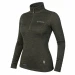 Жіноча флісова термокофта Camotec Pani Hawk Polarheat QS Pro, олива меланж