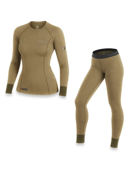 Жіноча термобілизна Camotec LVL2 Pani Polarheat QS, пісочна (tan)