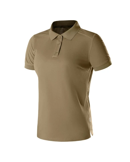 Жіноче поло Camotec Pani Urban 2.0 CoolPass Pique LT, пісочне (tan)