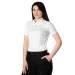 Жіноче поло Camotec Pani Urban CoolPass Antistatic, біле