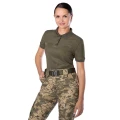 Жіноче тактичне поло Camotec Pani Army ID 2.0 CoolPass Pique LT, олива