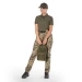 Жіноче тактичне поло Camotec Pani Army ID 2.0 CoolPass Pique LT, олива