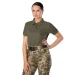 Жіноче тактичне поло Camotec Pani Army ID LT, олива