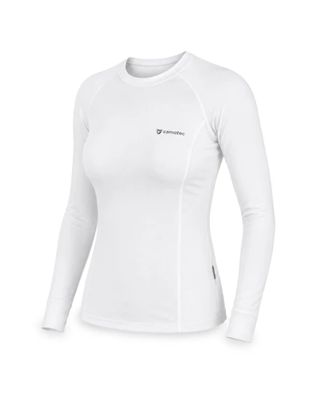 Жіночий лонгслів-рашгард Camotec Pani Thorax Pro LVL1 SJ, білий