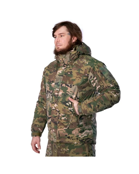Зимова тактична куртка Camotec Defender 7 Level, мультикам