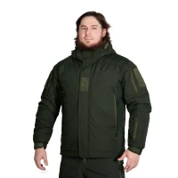 Зимова тактична куртка Camotec Defender 7 Level, темна олива