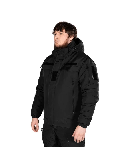 Зимова тактична куртка Camotec Patrol System 3.0, чорна