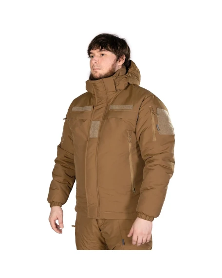 Зимова тактична куртка Camotec Patrol System 3.0, койот