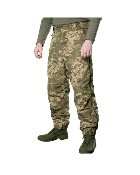 Зимові мембранні штани Camotec Defender 7 level, піксель ММ-14
