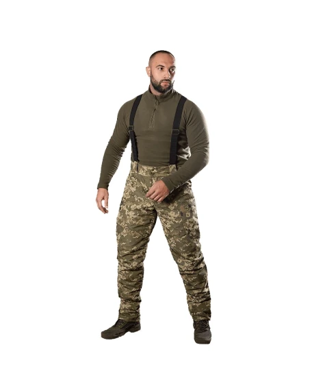 Зимові тактичні штани Camotec Patrol ClimaGuard, піксель ММ-14