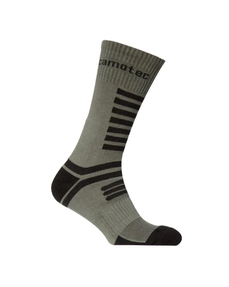 Зимові трекінгові шкарпетки Camotec Merino LongAir 2.0, хакі