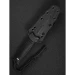 Ніж фіксований Civivi Perfrico C23026-1 з чохлом, Sandvik 14C28N, G10, чорний