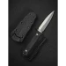 Ніж фіксований Civivi Perfrico C23026-1 з чохлом, Sandvik 14C28N, G10, чорний