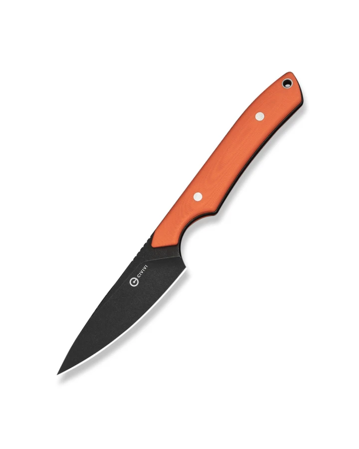 Ніж фіксований кишеньковий Civivi High Grass Field Knife C25084-1, Sandvik 14C28N, G10, помаранчевий