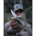 Ніж фіксований кишеньковий Civivi High Grass Field Knife C25084-2, Sandvik 14C28N, мікарта, зелений