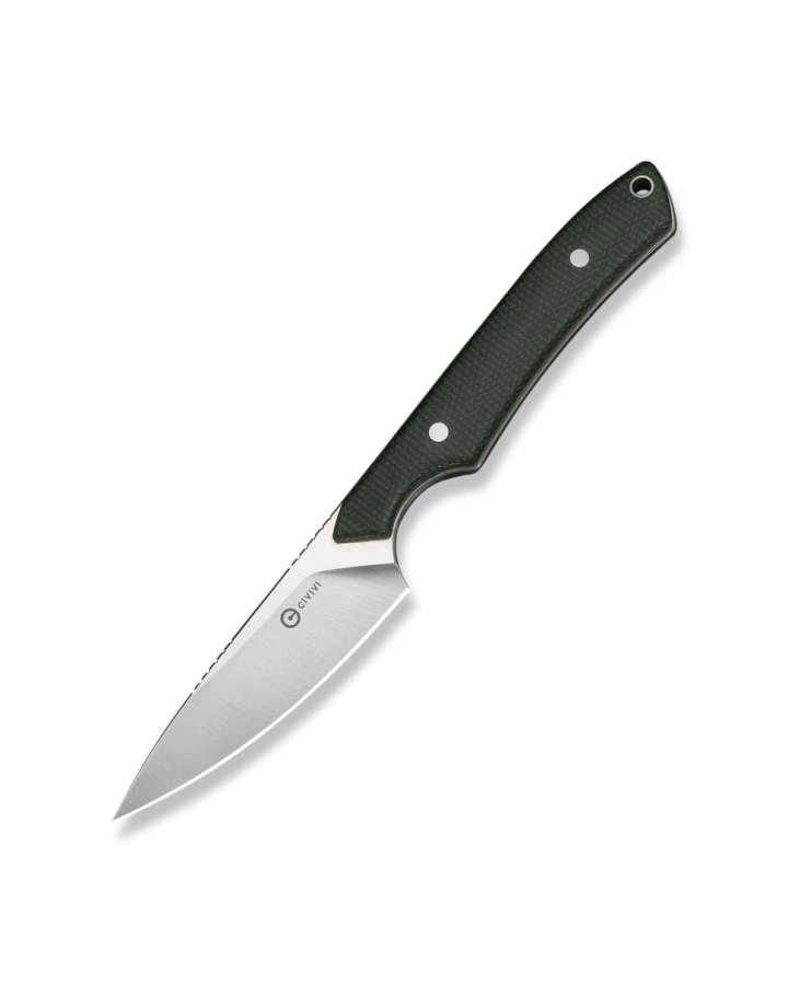 Ніж фіксований кишеньковий Civivi High Grass Field Knife C25084-2, Sandvik 14C28N, мікарта, зелений