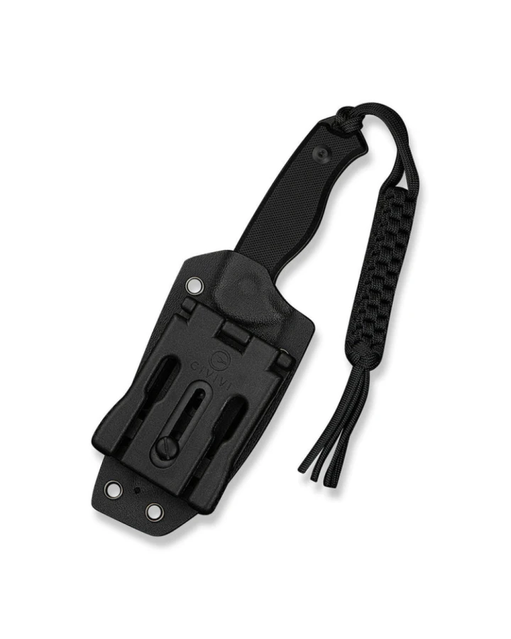 Ніж фіксований тактичний Civivi Timberbark C23094-1, Sandvik 14C28N, G10, чорний