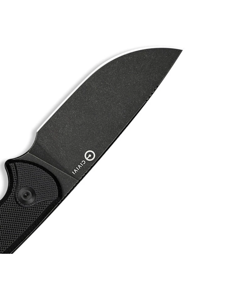 Ніж фіксований тактичний Civivi Timberbark C23094-1, Sandvik 14C28N, G10, чорний