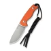 Ніж фіксований тактичний Civivi Timberbark C23094-2, Sandvik 14C28N, G10, помаранчевий