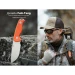 Ніж фіксований тактичний Civivi Timberbark C23094-2, Sandvik 14C28N, G10, помаранчевий