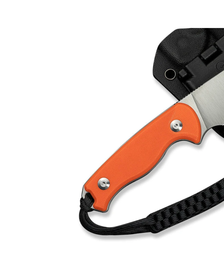 Ніж фіксований тактичний Civivi Timberbark C23094-2, Sandvik 14C28N, G10, помаранчевий
