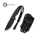 Ніж фіксований тактичний Civivi Timberbark C23094-3, Sandvik 14C28N, мікарта, зелений