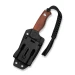 Ніж фіксований тактичний Civivi Timberbark C23094-4, Sandvik 14C28N, дерево, коричневий