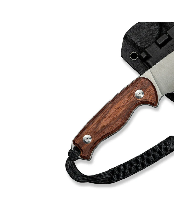 Ніж фіксований тактичний Civivi Timberbark C23094-4, Sandvik 14C28N, дерево, коричневий