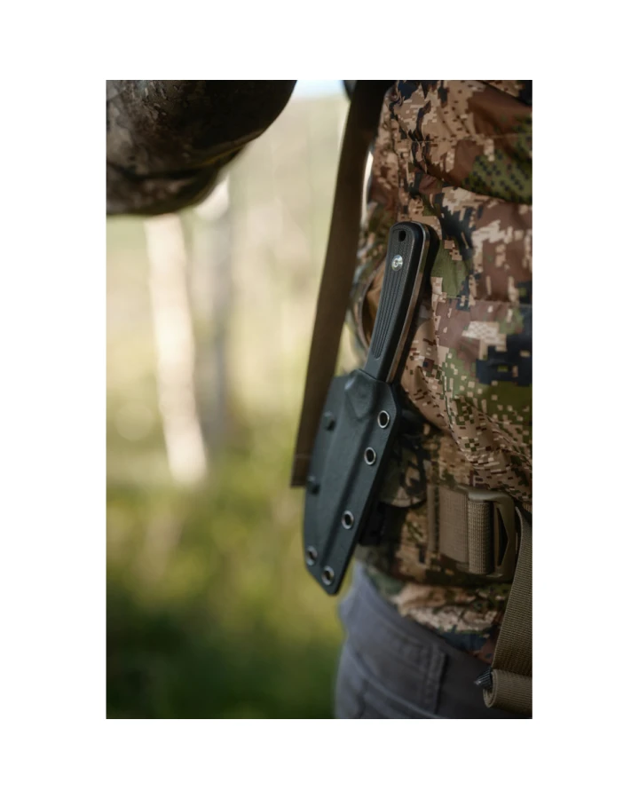 Ніж фіксований туристичний Civivi Carveth C25040-1, AEB-L, G10, чорний