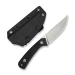 Ніж фіксований туристичний Civivi Carveth C25040-1, AEB-L, G10, чорний