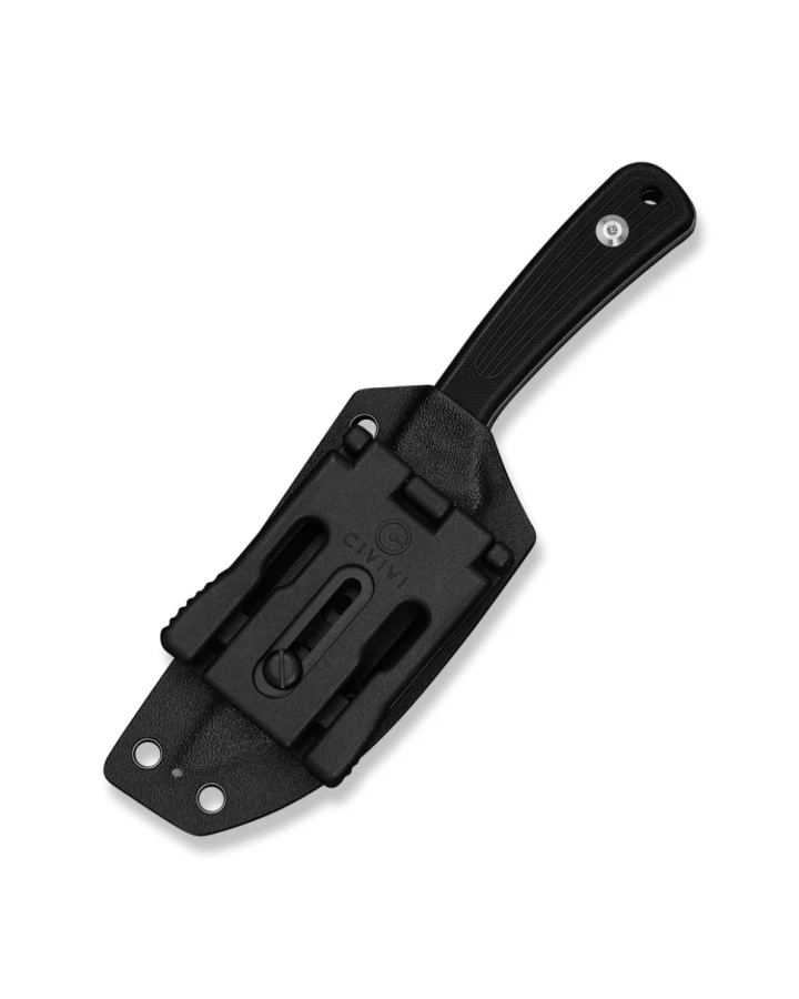 Ніж фіксований туристичний Civivi Carveth C25040-1, AEB-L, G10, чорний
