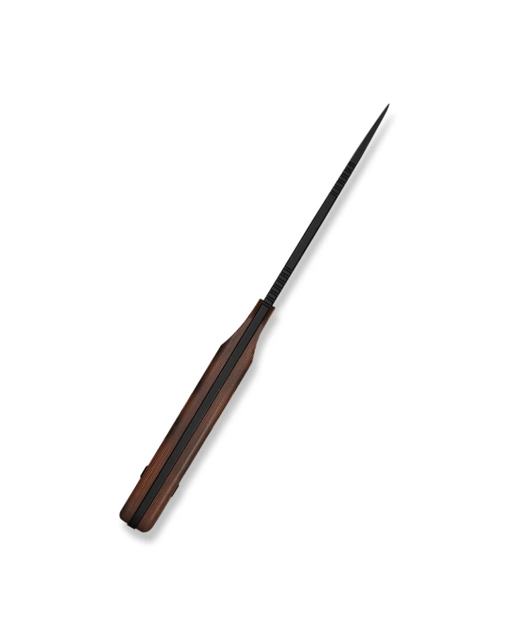 Ніж фіксований туристичний Civivi Carveth C25040-2, AEB-L, G10, помаранчевий/чорний