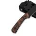 Ніж фіксований туристичний Civivi Carveth C25040-2, AEB-L, G10, помаранчевий/чорний