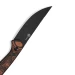 Ніж фіксований туристичний Civivi Carveth C25040-2, AEB-L, G10, помаранчевий/чорний