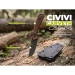 Ніж фіксований туристичний Civivi Carveth C25040-3, AEB-L, дерево, коричневий